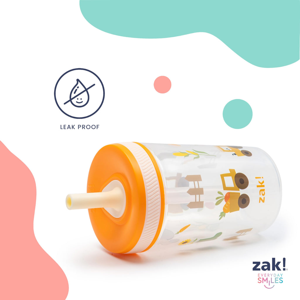 Zak Designs Bluey Kelso 15oz Leak-Proof Toddler Straw Cups, 2-Pack 🍁 All In One Marketplace Canada