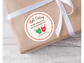 Editable Homemade Hot Cocoa Stickers | Editable in Canva | Digital Download