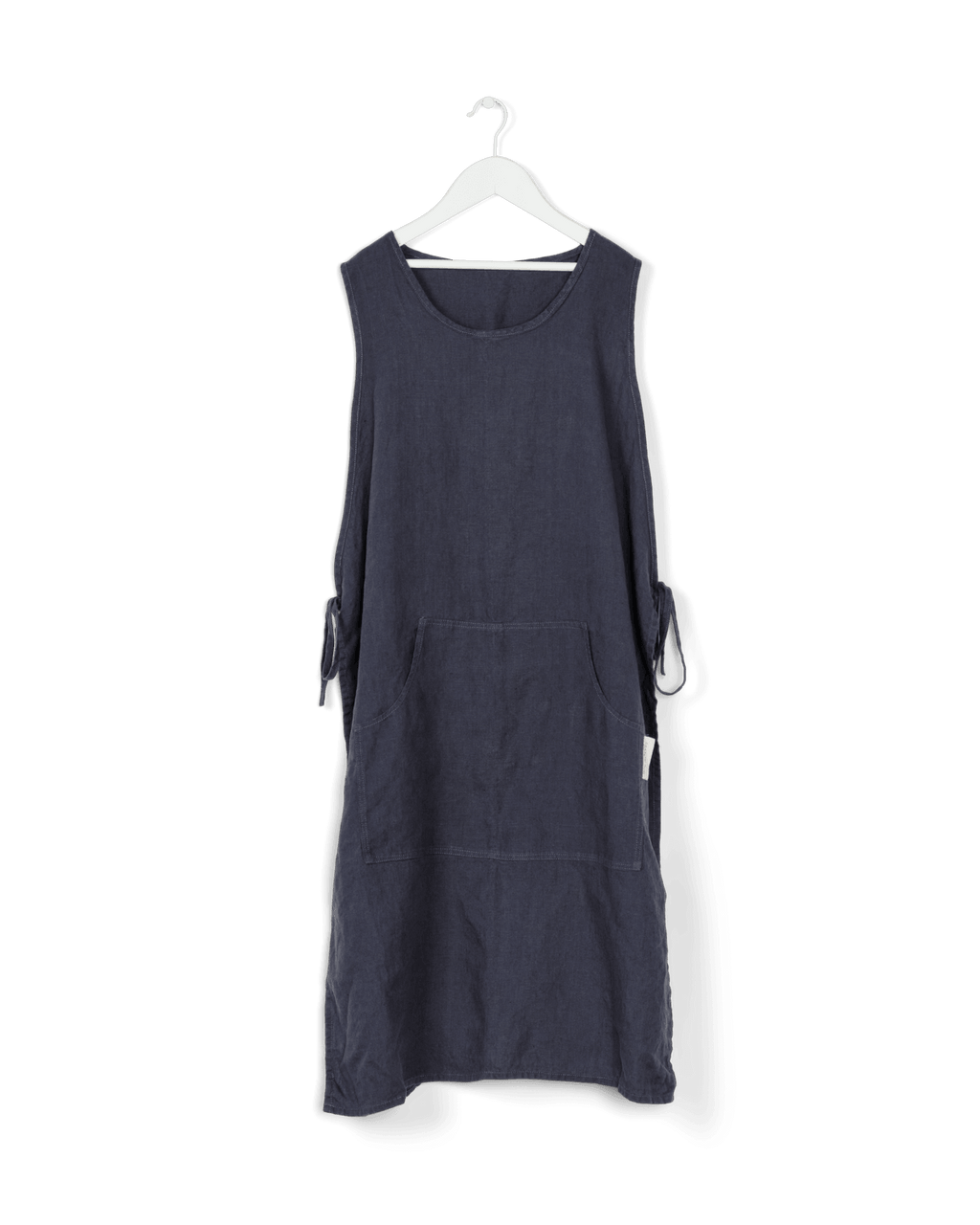Linen Gardener Apron - Dark Grey